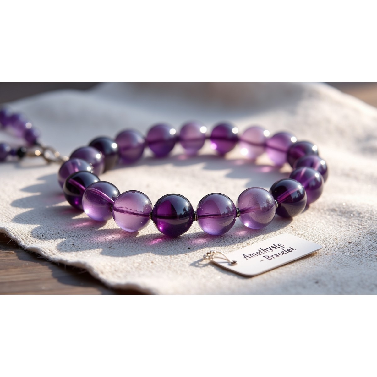 Bracelet Améthyste